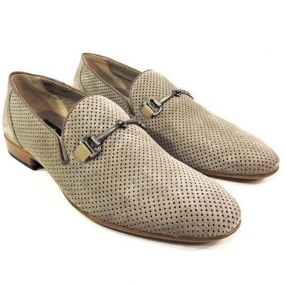 GOODMAN ?? MEN\'S BROWN SOFT SUEDE COMFORT SUMMER LOAFERS main image 5